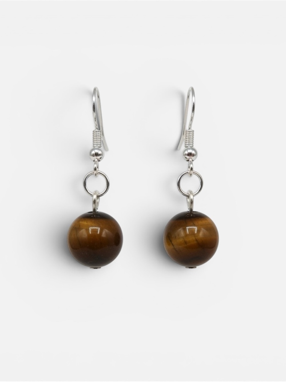925 TIGER’S EYE BELLE EARRINGS